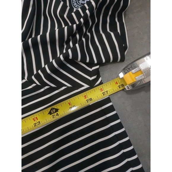 Greyson Golf Polo Shirt Performance Mens Size XXL Logo Black striped - Picture 7 of 10